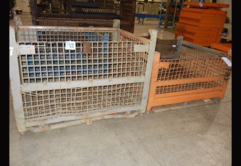 Lot-(4) Wire Baskets