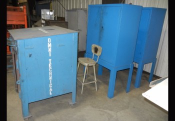 Lot-(3) Steel Cabinets in (1) Row