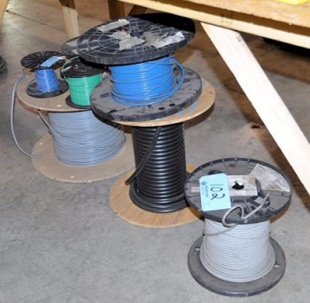 Lot-Wire Spools Under (1) Table