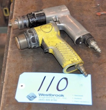 Lot-(2) Assorted Pneumatic Drills