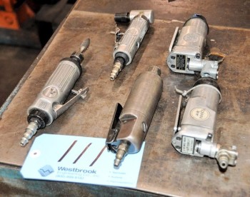 Lot-(5) Pneumatic Die Grinders