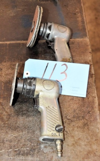 Lot-(2) Pneumatic Sanders