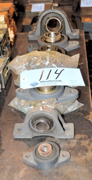 Lot-Pillow Block Bearings in (1) Row