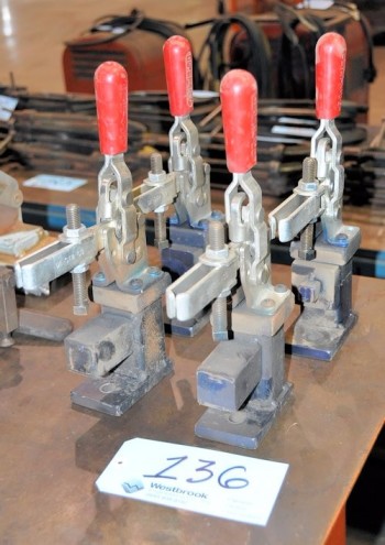 Lot-(4) DE-STA-CO Fixture Clamps