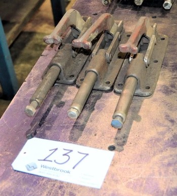 Lot-(3) Fixture Clamps