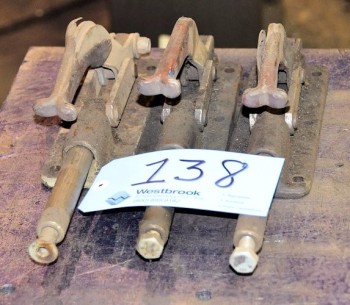 Lot-(3) Fixture Clamps