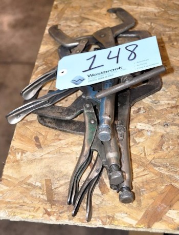 Lot-VISE GRIP Clamps in (1) Stack