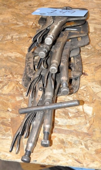 Lot-VISE GRIP Clamps in (1) Stack