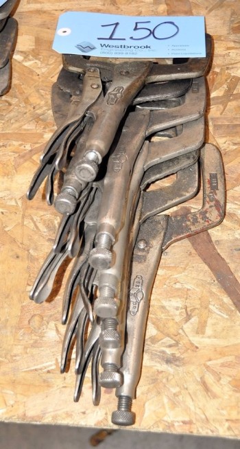 Lot-VISE GRIP Clamps in (1) Stack