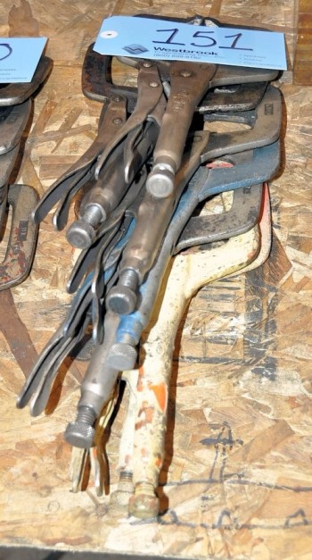 Lot-VISE GRIP Clamps in (1) Stack