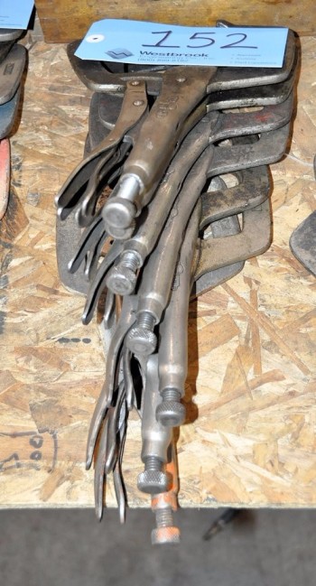 Lot-VISE GRIP Clamps in (1) Stack