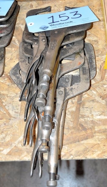 Lot-VISE GRIP Clamps in (1) Stack