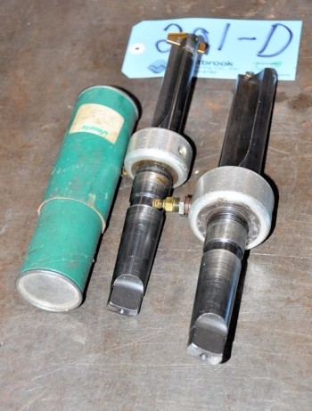 Lot-(2) Insert Bars with (1) Arbor
