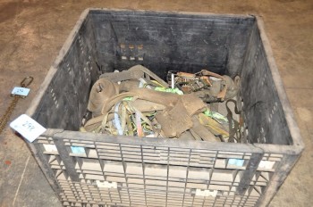 Lot-Cloth Strap Slings in (1) Tub