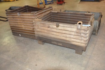 Lot-(3) Steel Tubs