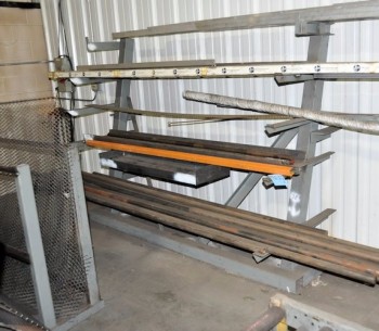8\'W x 6\'H Cantilever Rack, (Stock Not Included)