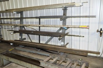 8\'W x 6\'H Cantilever Rack, (Stock Not Included)