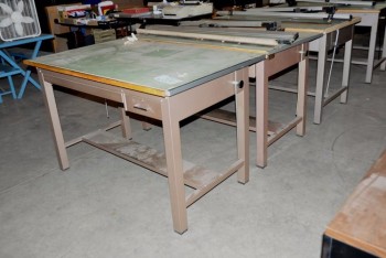 Lot-(3) Drawing Tables
