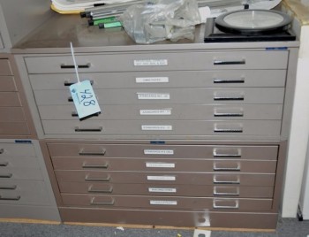 10-Drawer Blueprint Cabinet