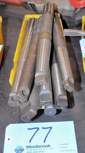 Lot-Taper Shank Reamers in (1) Bin