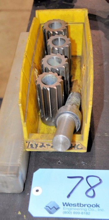 Lot-Shell Reamers in (1) Bin with (1) Packaged Reamer