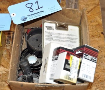 Lot-Hole Saw Cutters in (1) Box
