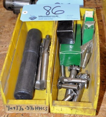 Lot-Key Seat Cutters and Pilot Drills in (2) Bins