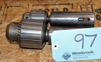 Lot-JACOBS 18N with JACOBS No 34 Drill Chucks