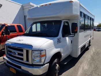 Bus number 267 2014 Ford E450 super duty