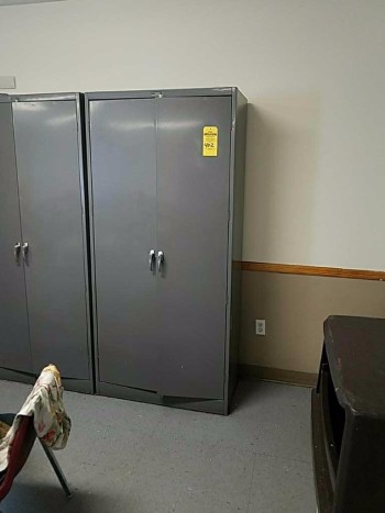 2 door steel cabinet
