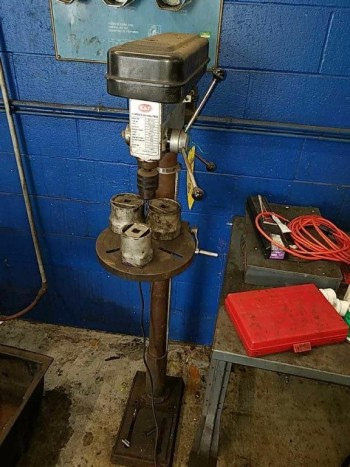 K & F 16 speed floor drill press model number KF