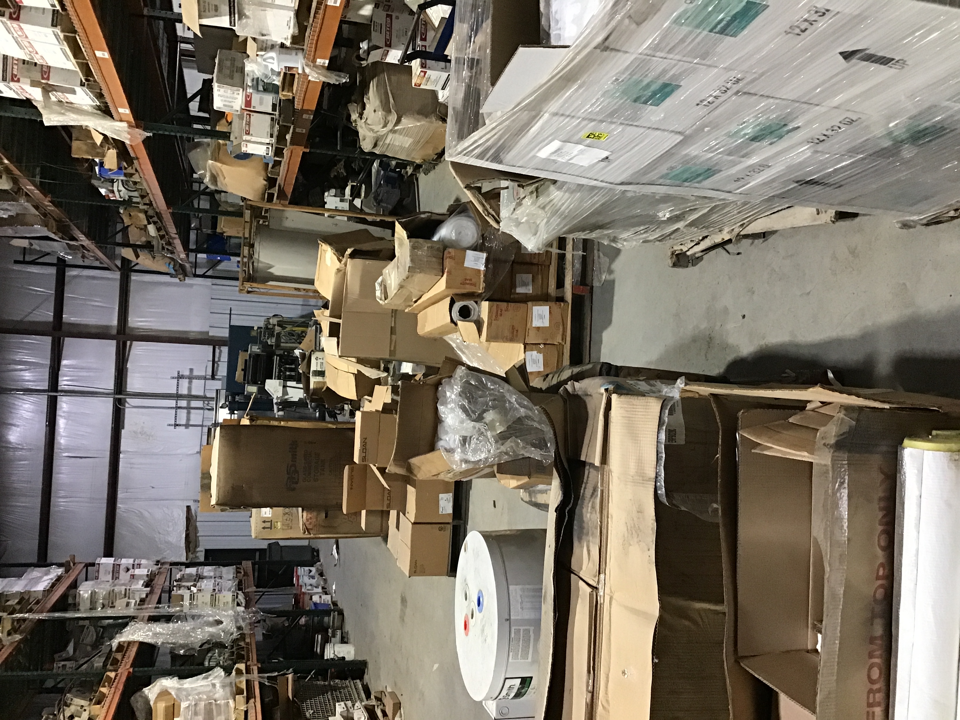 SURPLUS OF PLUMBING HOT WATER HEATERS, VALVES & FIXTURES - QTY 19