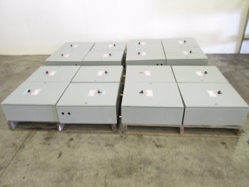 4 PALLETS OF ELECTRICAL ENCLOSURES