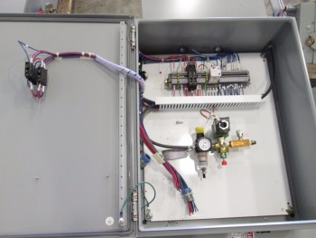 3 PALLETS OF ASSORTED ELECTRICAL ENCLOSURES AND SWITCHES