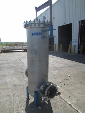 PALL FILTER HOUSING P38-4-S-G29HI3, 240/225/205PSIG