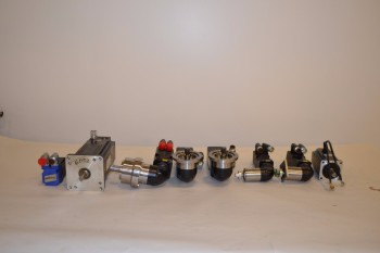 LOT OF 8 ASSORTED SERVO MOTORS