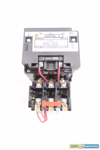 SQUARE D 8536SDO1 SIZE 2 MOTOR STARTER