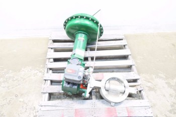 FISHER 8580 8 IN 1051 DVC6020 STAINLESS 150 CONTROL VALVE