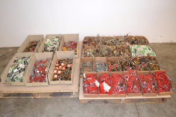 2 PALLETS OF ASSORTED SAFETY AND SECURITY LOCK OUT TAG OUTS