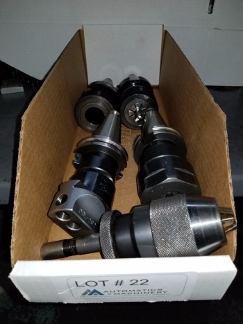 Misc Cat-40 Tool holders Qty 6