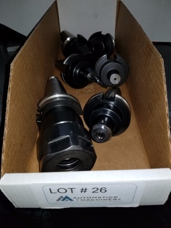 Misc Cat-40 Tool Holders Qty 6