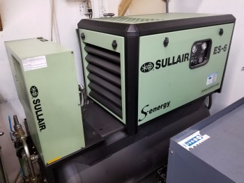 Sullair ES-6 Rotary Screw Air compressor w/ dryer