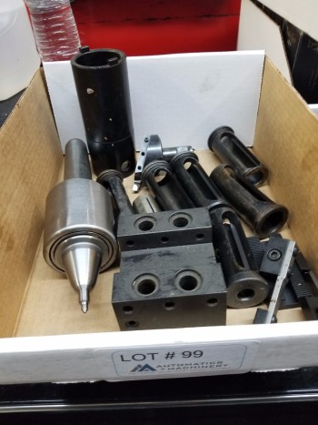 Misc Mori Seiki Tooling w/ Live center