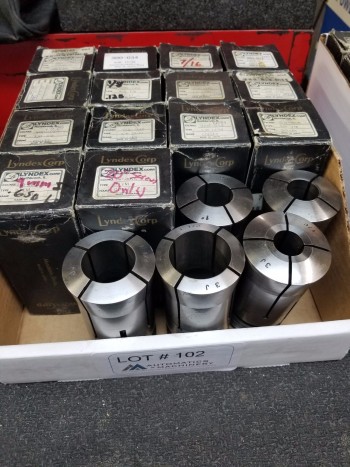 Misc 3J collets for Mori Seiki Lathe