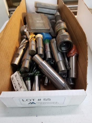 Large Assortment of Misc Endmills and drills