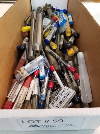 Large assortment of Endmills