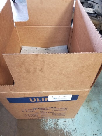 1/2 box of Oil absorbent mats