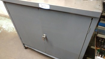 Metal Cabinet (contents not included)
