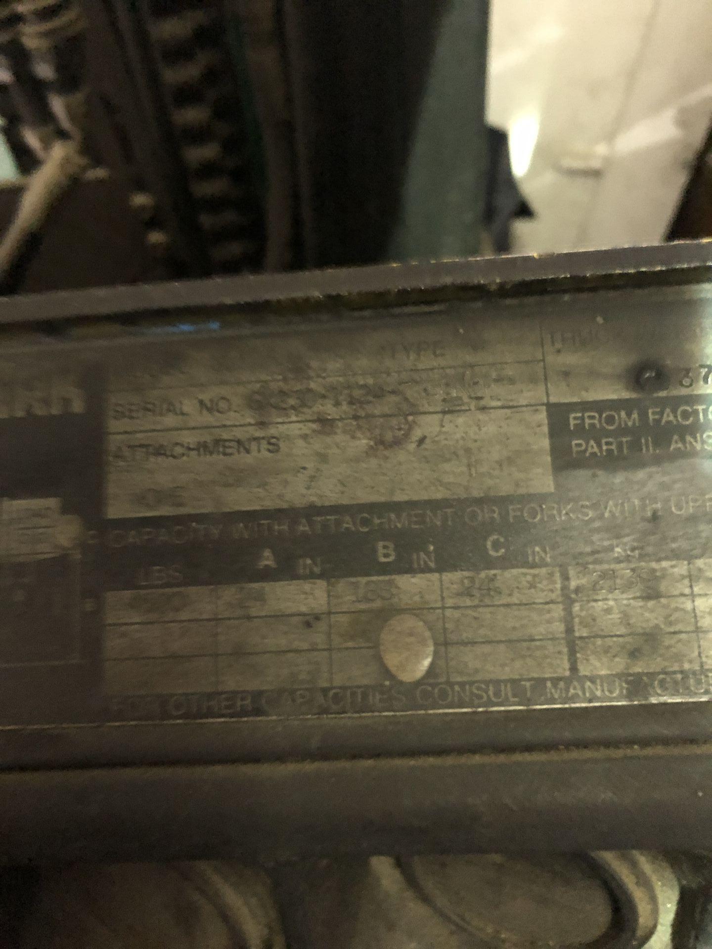 Clark GCX25 Forklift