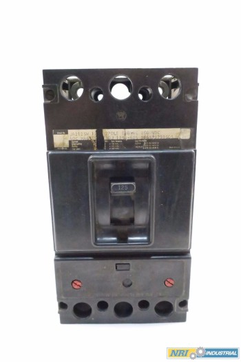 WESTINGHOUSE JA2125W 125A CIRCUIT BREAKER